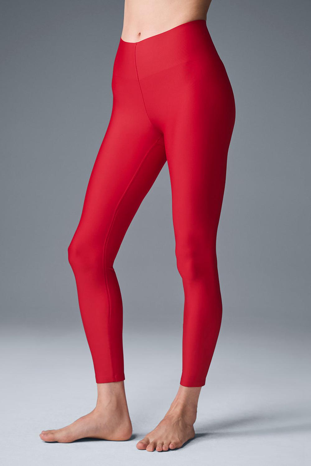 Bold Red Women Alo Yoga Airlift Strength Extreme High-Waist 7/8 Legging | Australia  75168-VFTN