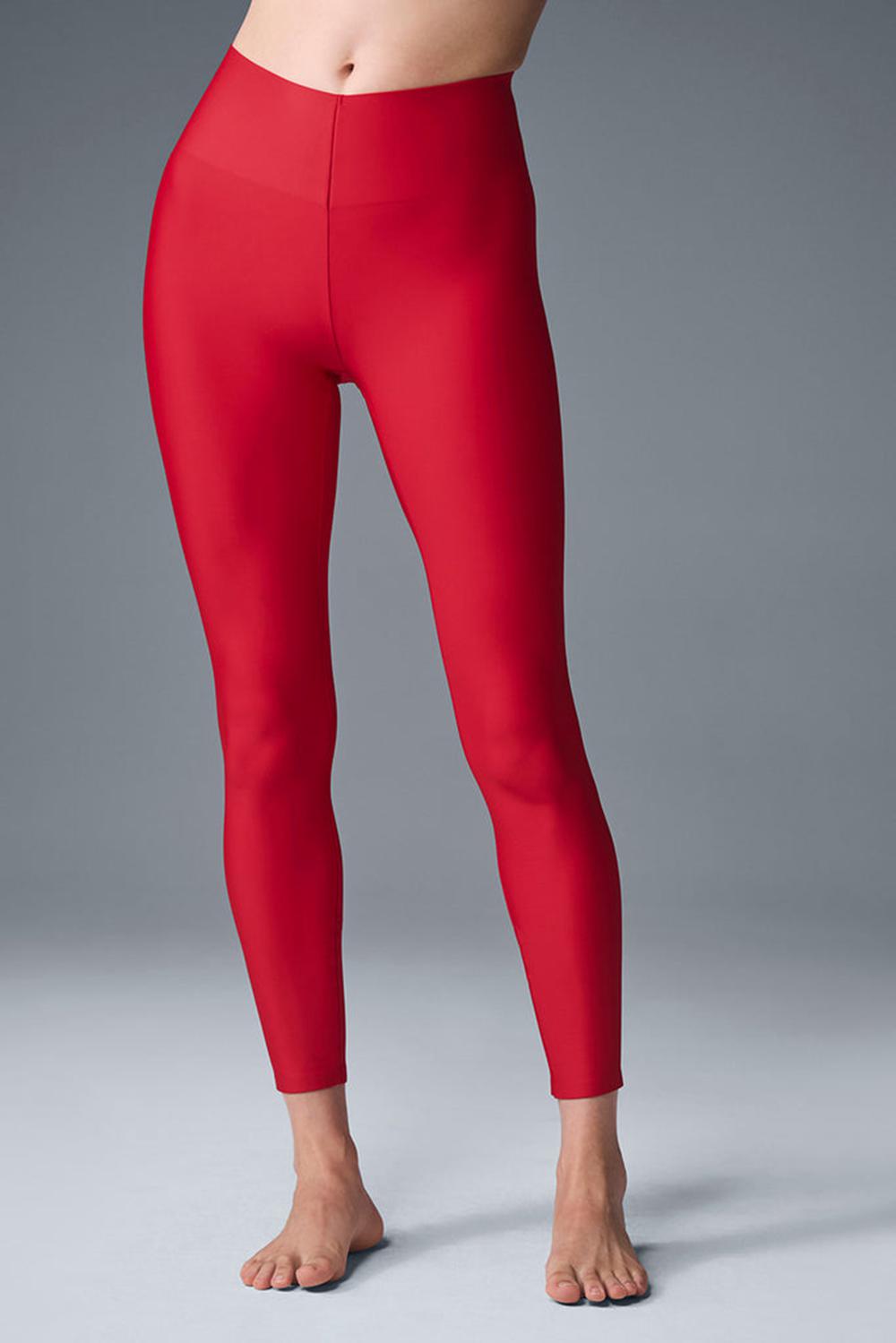 Bold Red Women Alo Yoga Airlift Strength Extreme High-Waist 7/8 Legging | Australia  75168-VFTN