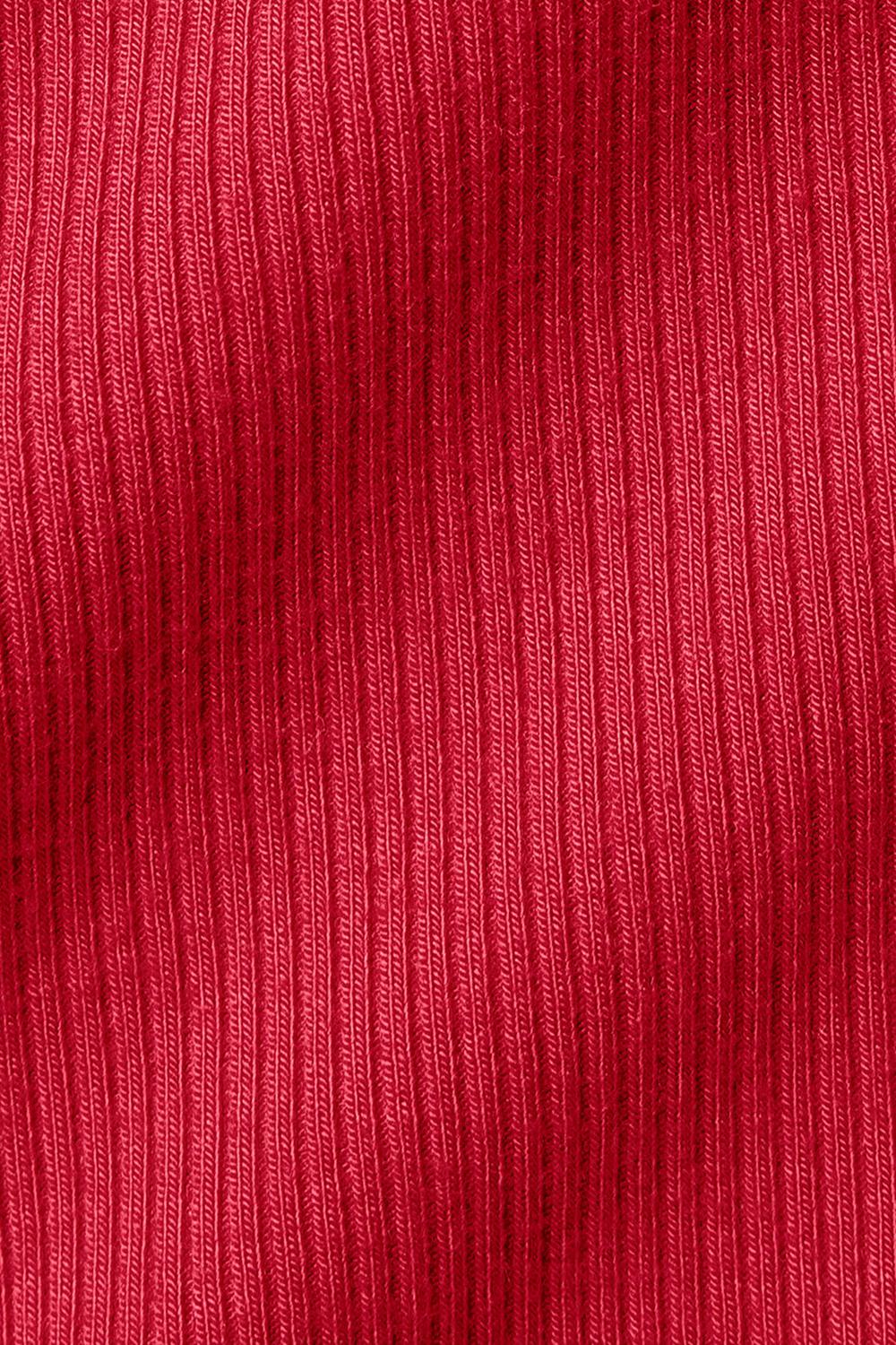 Bold Red Women Alo Yoga Ribbed Mesmerize Long Sleeve | Australia  06284-BWHF