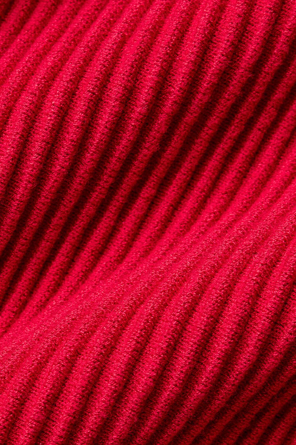 Bold Red / Dark Bold Red Women Alo Yoga Denim Knit Shawl Scarf | Australia  21543-IMUJ