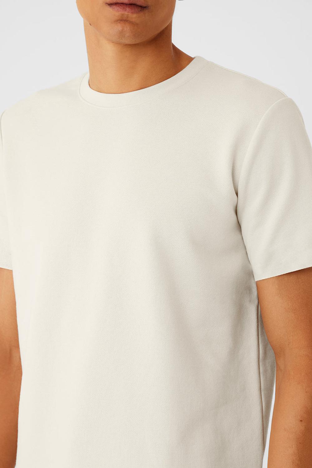 Bone Men Alo Yoga Chill Short Sleeve | Australia  16538-LOWU