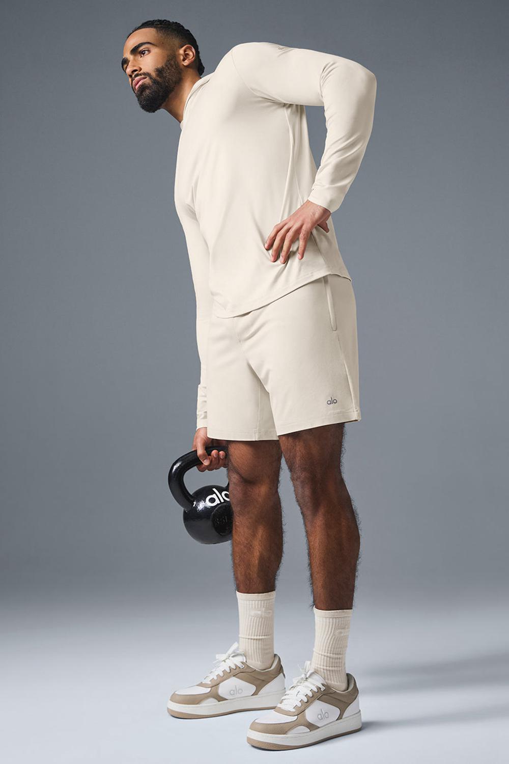 Bone Men Alo Yoga Conquer Reform With Hood Long Sleeve | Australia  54021-QPLV
