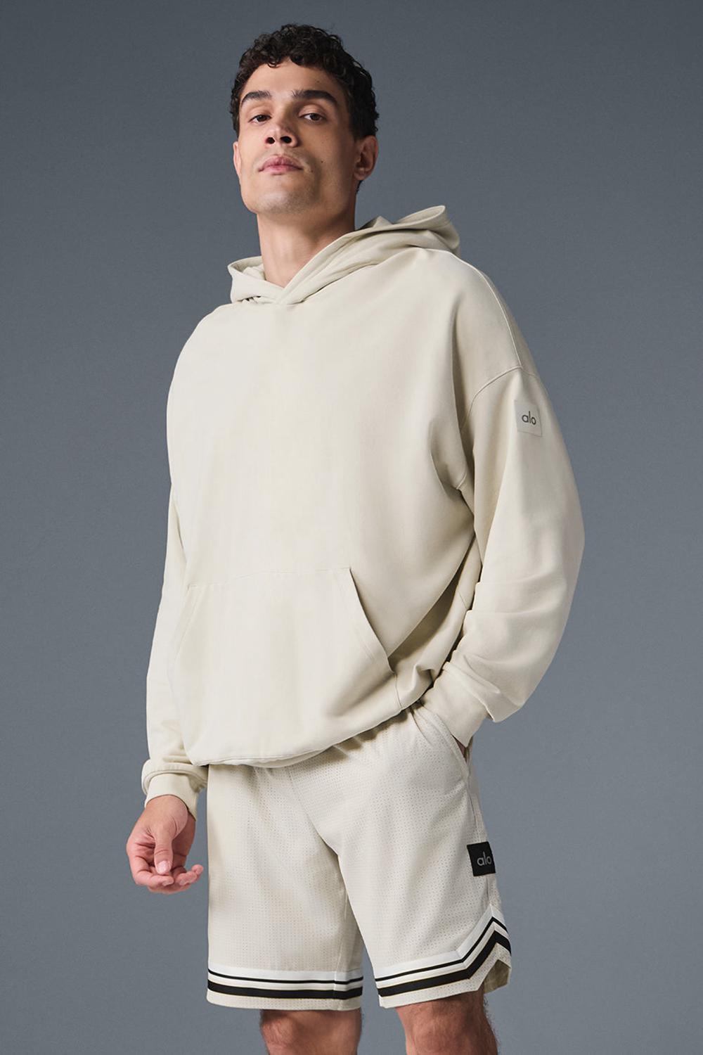 Bone Men Alo Yoga Double Take Hoodie | Australia  39806-YLUN
