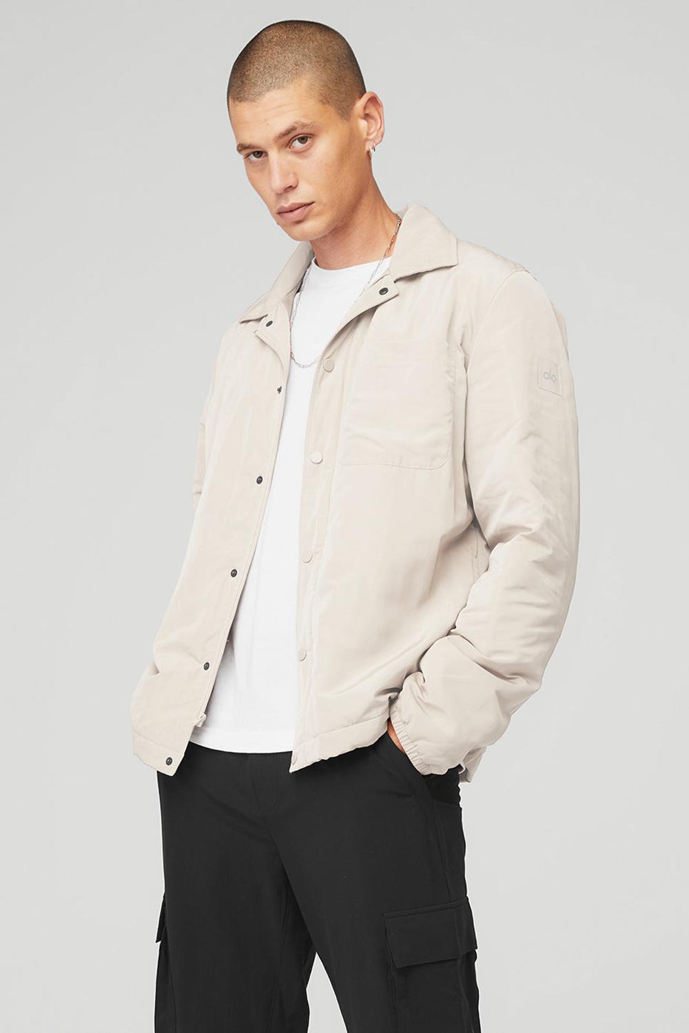 Bone Men Alo Yoga Legend Jacket | Australia  04718-DRYV