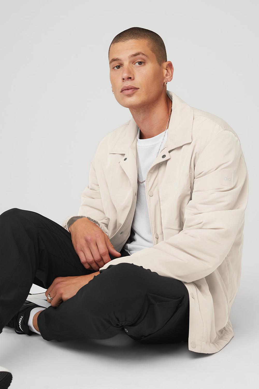 Bone Men Alo Yoga Legend Jacket | Australia  04718-DRYV