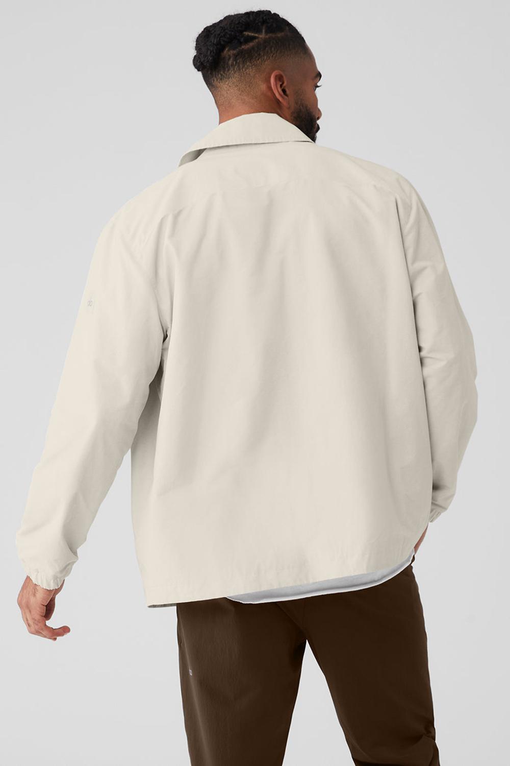 Bone Men Alo Yoga Torrent Overshirt | Australia  16852-ABCN