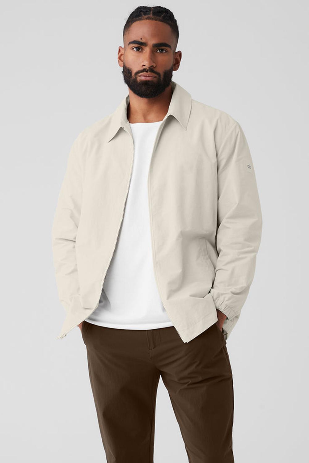 Bone Men Alo Yoga Torrent Overshirt | Australia  16852-ABCN