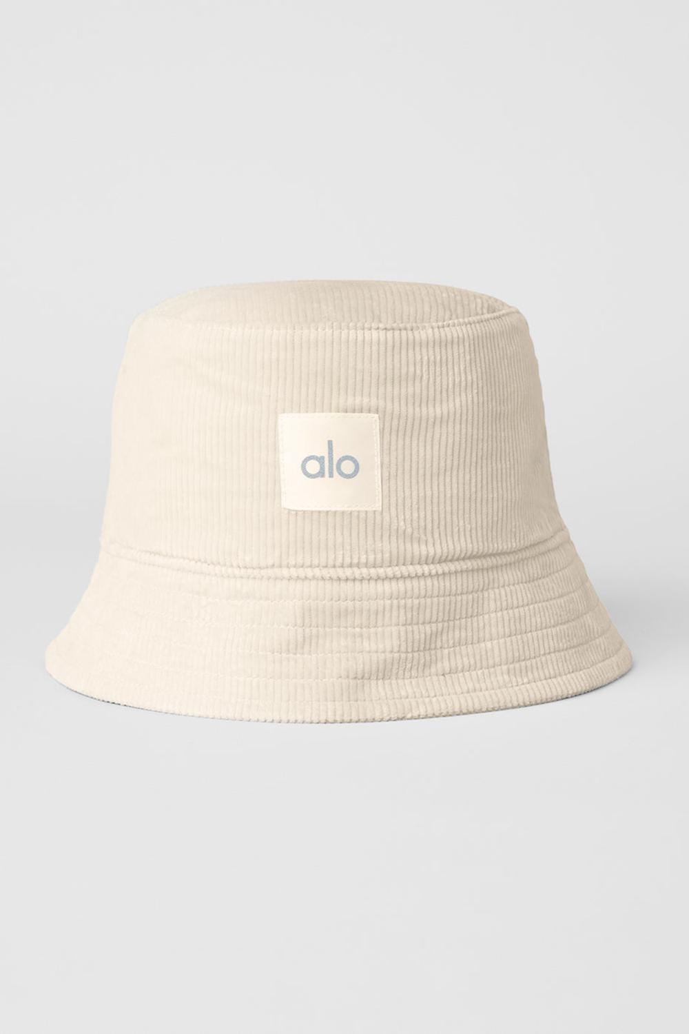 Bone Women Alo Yoga Corduroy Neighborhood Bucket Hat | Australia  95671-MDEJ
