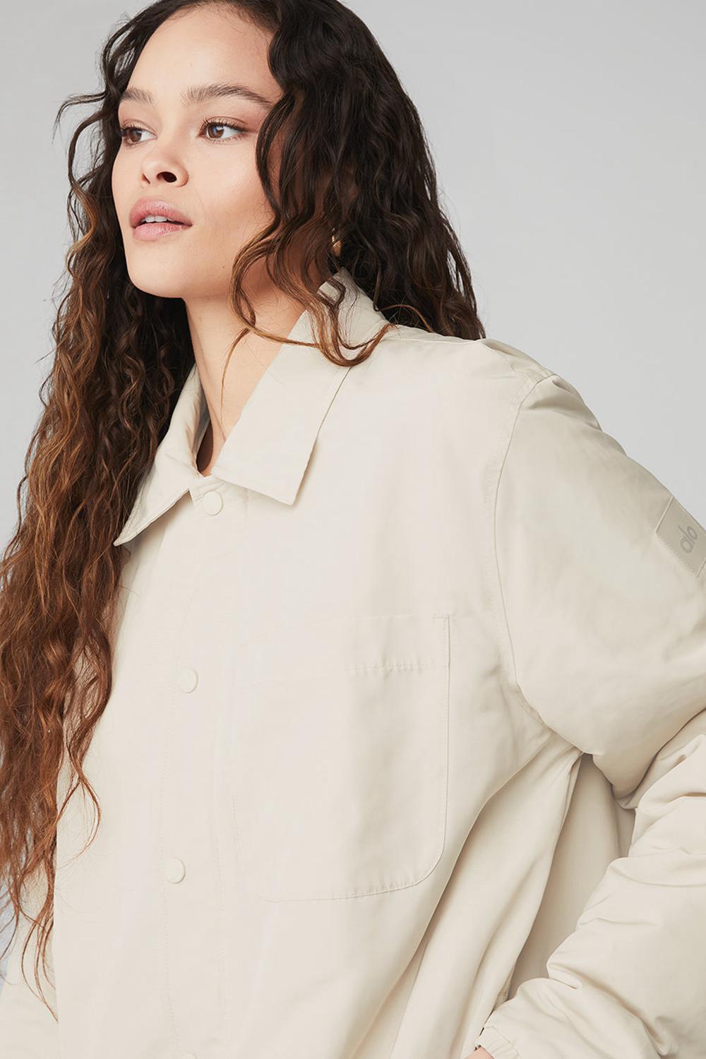Bone Women Alo Yoga Legend Jacket | Australia  73950-YUDX