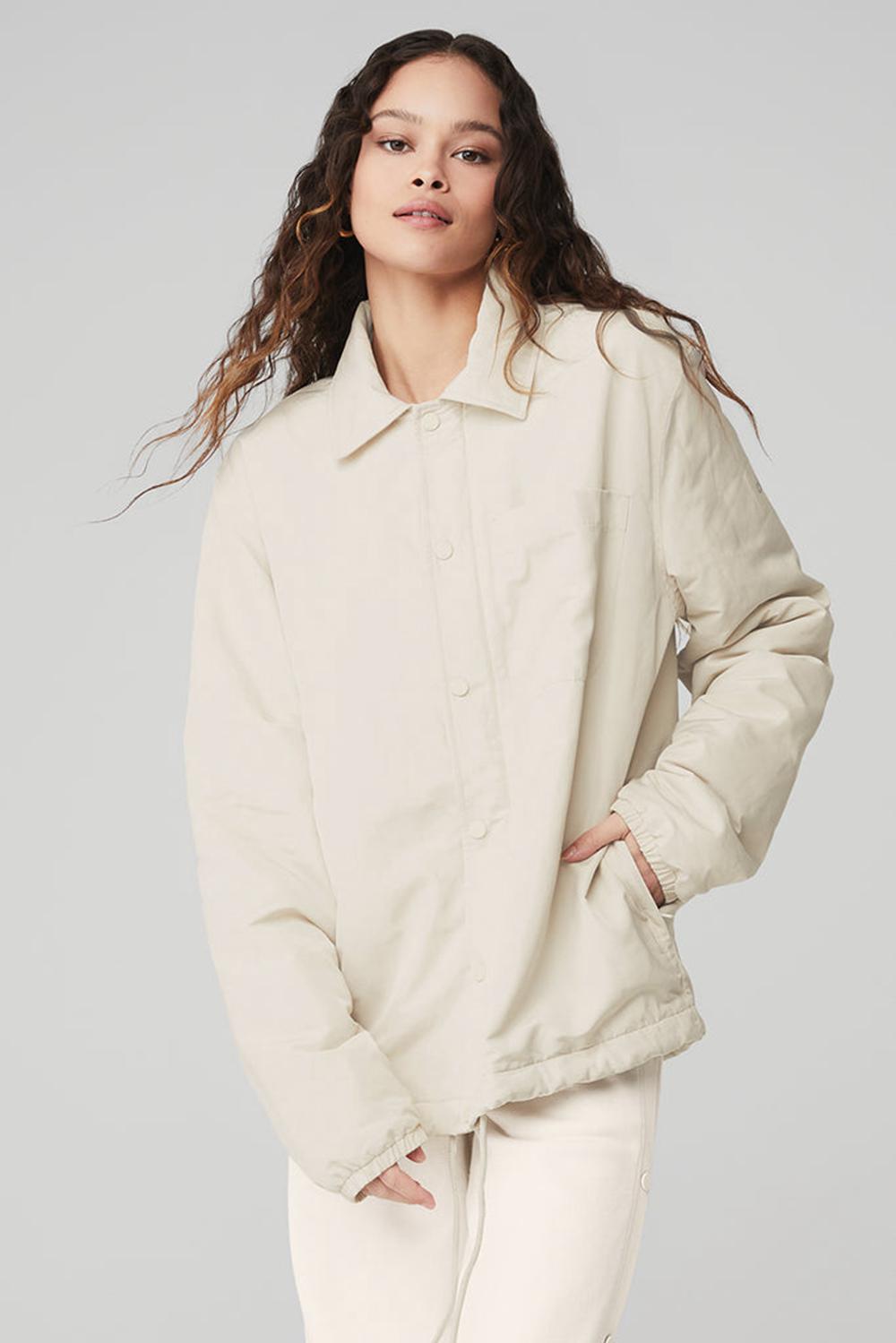 Bone Women Alo Yoga Legend Jacket | Australia  73950-YUDX