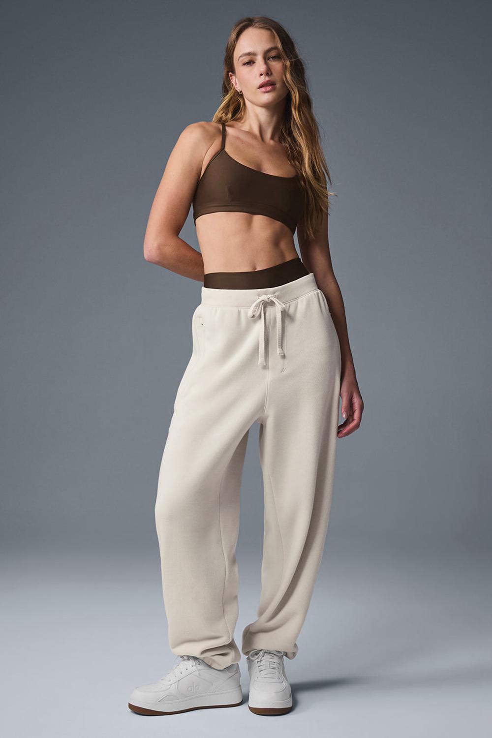 Bone Women Alo Yoga Triumph Restore Sweatpant | Australia  96301-HSYF