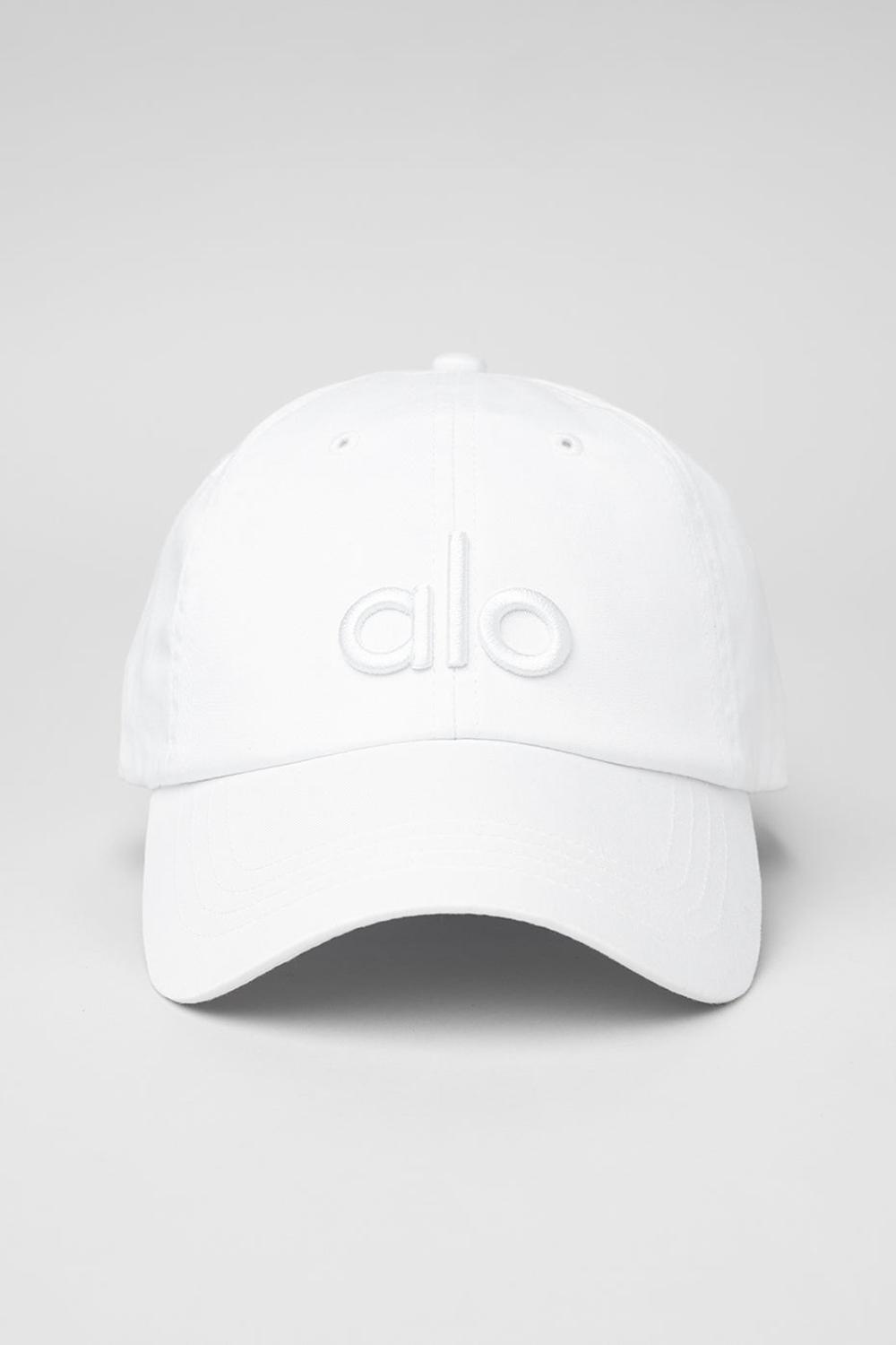 Bright White / White Men Alo Yoga Off-Duty Cap | Australia  74361-VLRG