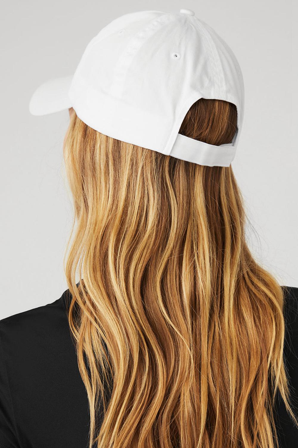 Bright White / White Men Alo Yoga Off-Duty Cap | Australia  74361-VLRG
