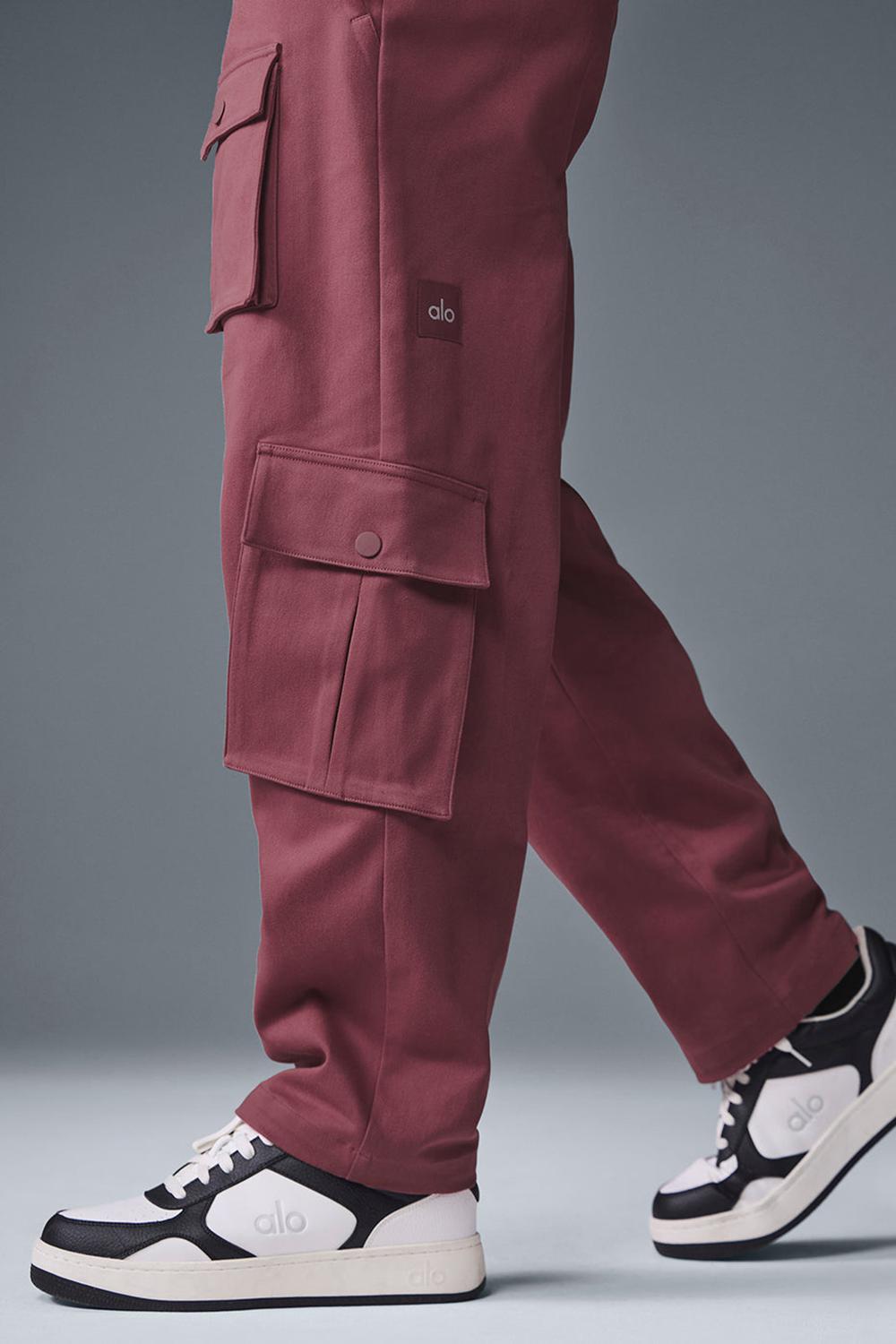 Burgundy Truffle Men Alo Yoga Northstar Cargo Pant | Australia  58139-BXEZ