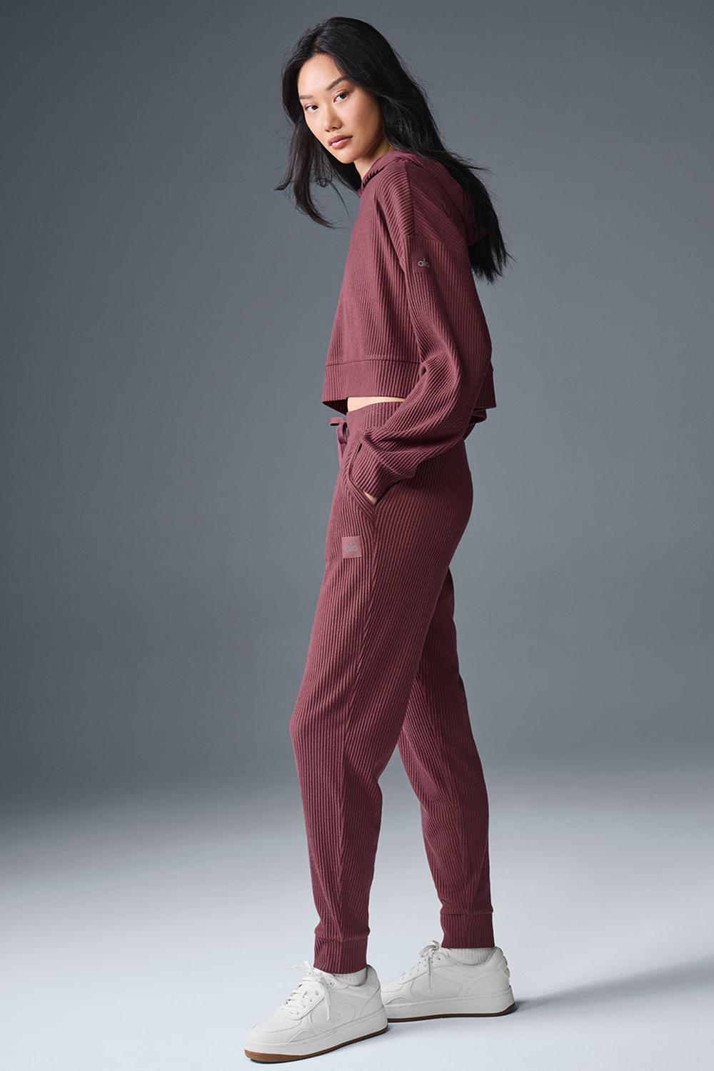Burgundy Truffle Women Alo Yoga Muse Sweatpant | Australia  60945-JMXI