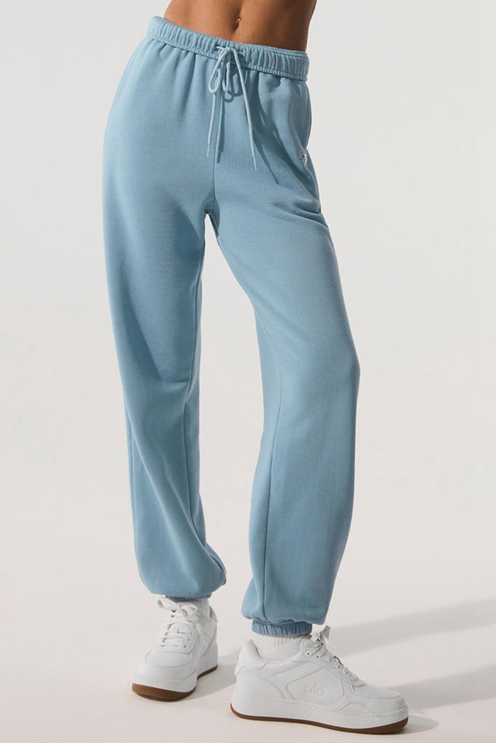 Celestial Blue Women Alo Yoga Accolade Sweatpant | Australia  23751-FCGP