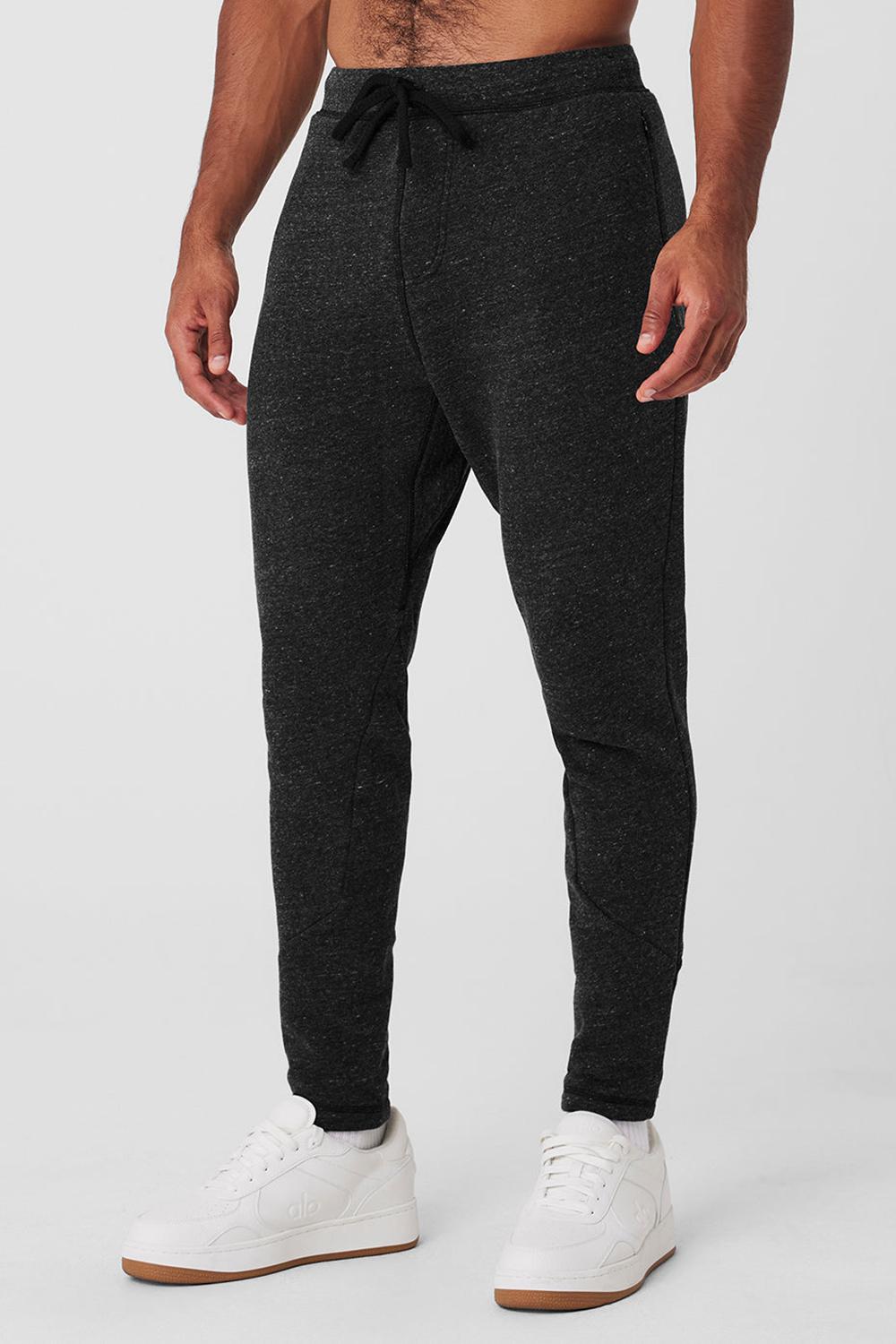 Charcoal Black Triblend Men Alo Yoga Triumphs &s Sweatpant | Australia  73248-UGBN