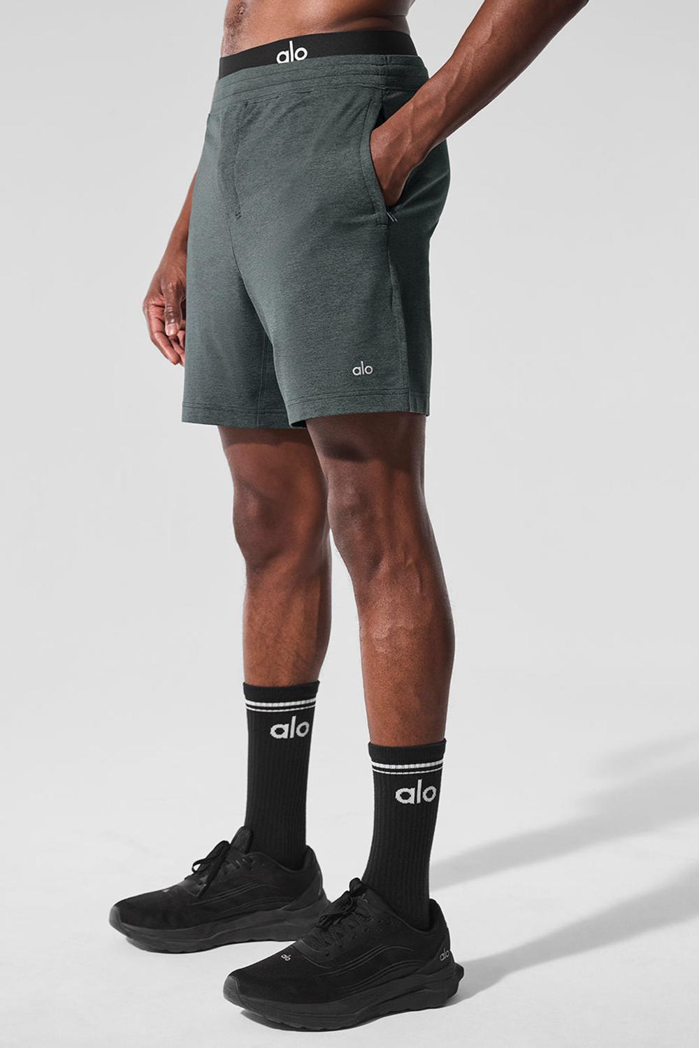 Charcoal Green Heather Men Alo Yoga 7
