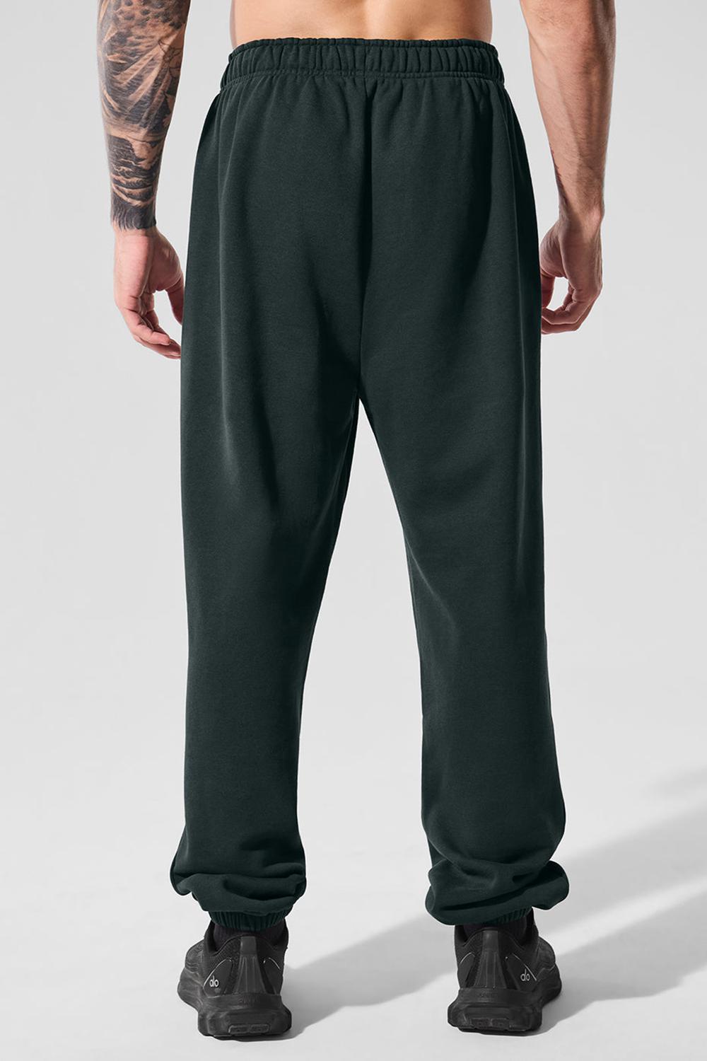 Charcoal Green Men Alo Yoga Accolade Sweatpant | Australia  02341-PXGZ