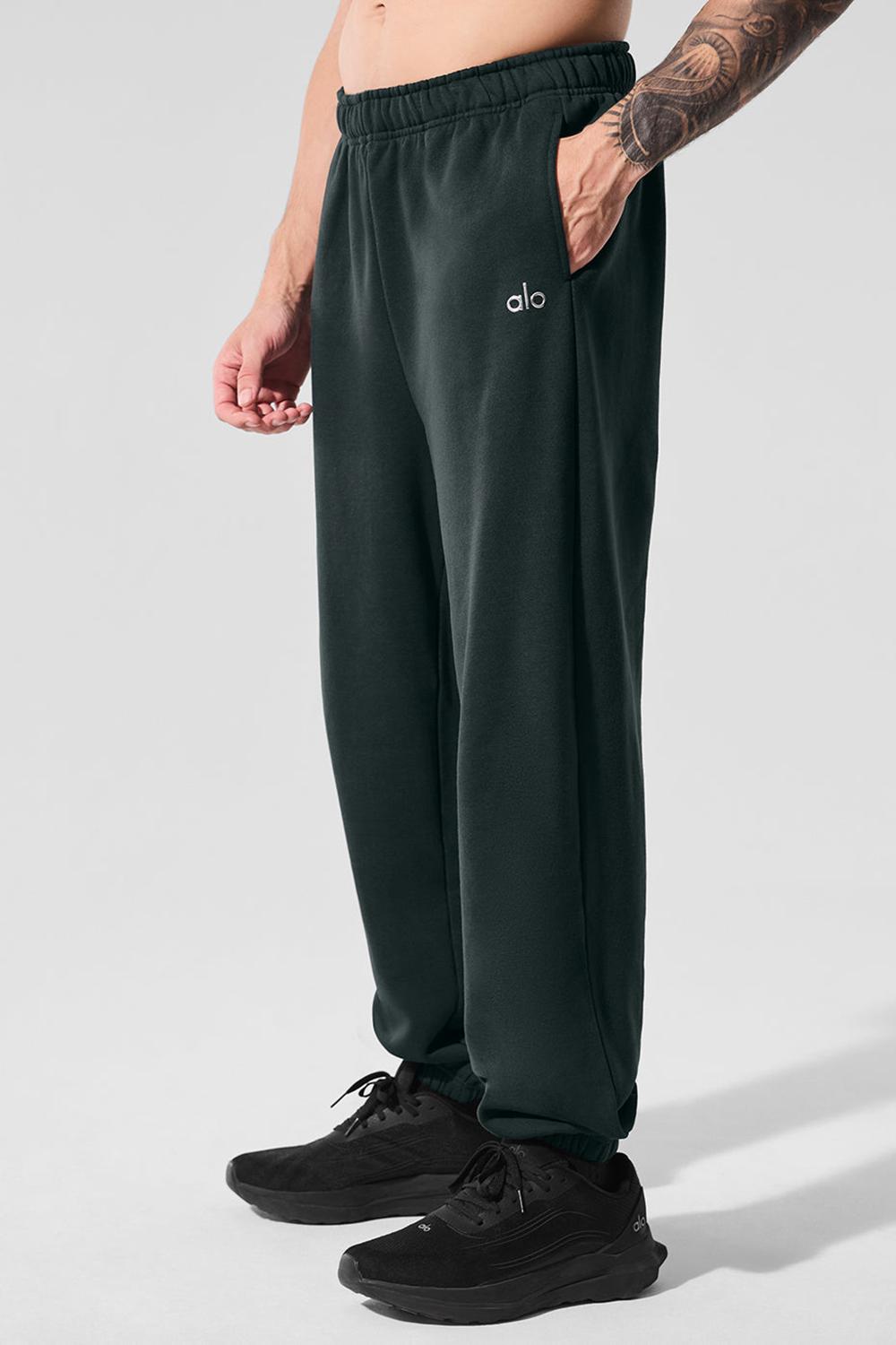 Charcoal Green Men Alo Yoga Accolade Sweatpant | Australia  02341-PXGZ
