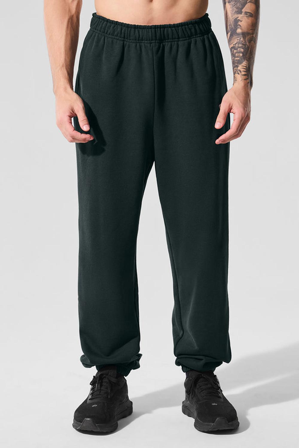 Charcoal Green Men Alo Yoga Accolade Sweatpant | Australia  02341-PXGZ