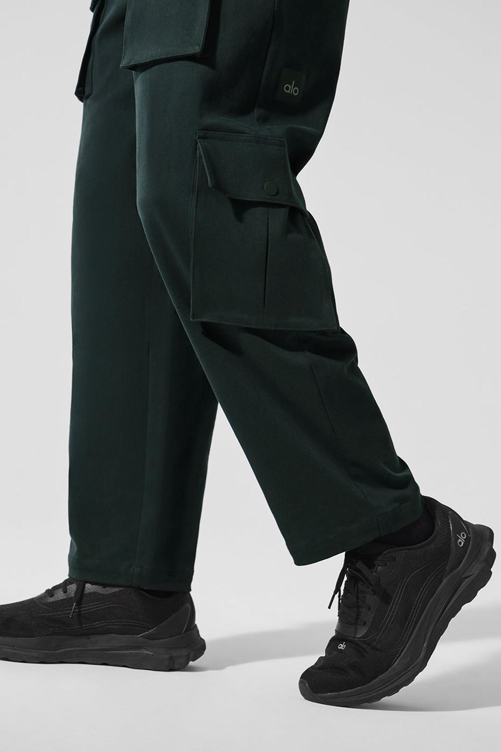 Charcoal Green Men Alo Yoga Northstar Cargo Pant | Australia  97638-XQHR