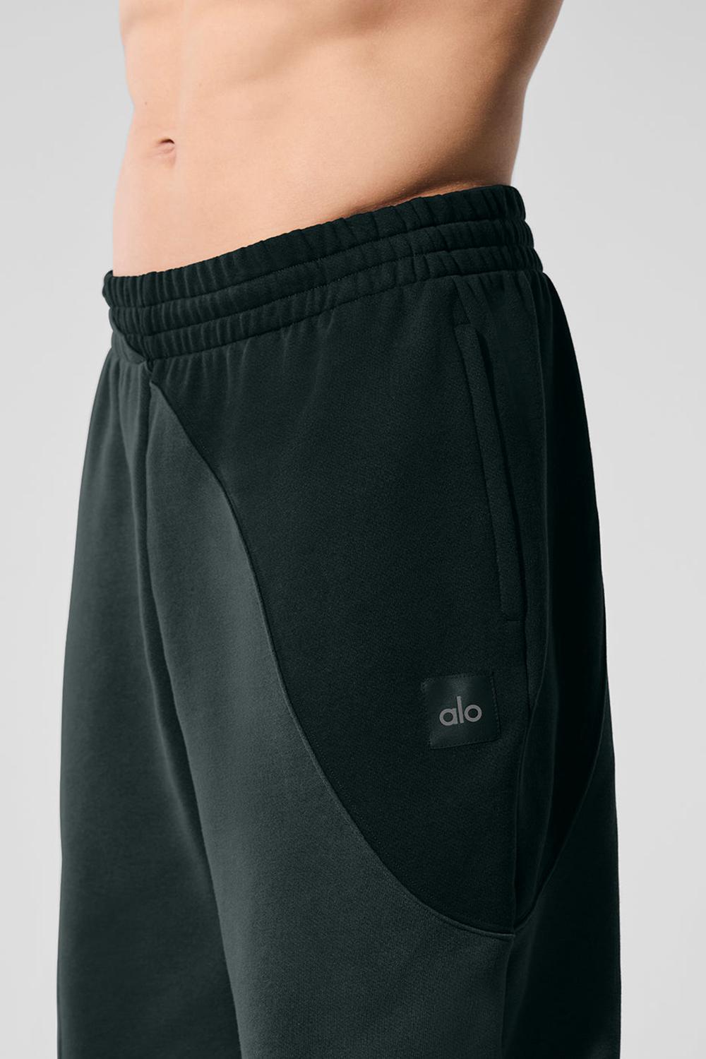 Charcoal Green Tonal Men Alo Yoga Make Waves Sweatpant | Australia  25348-GAIF