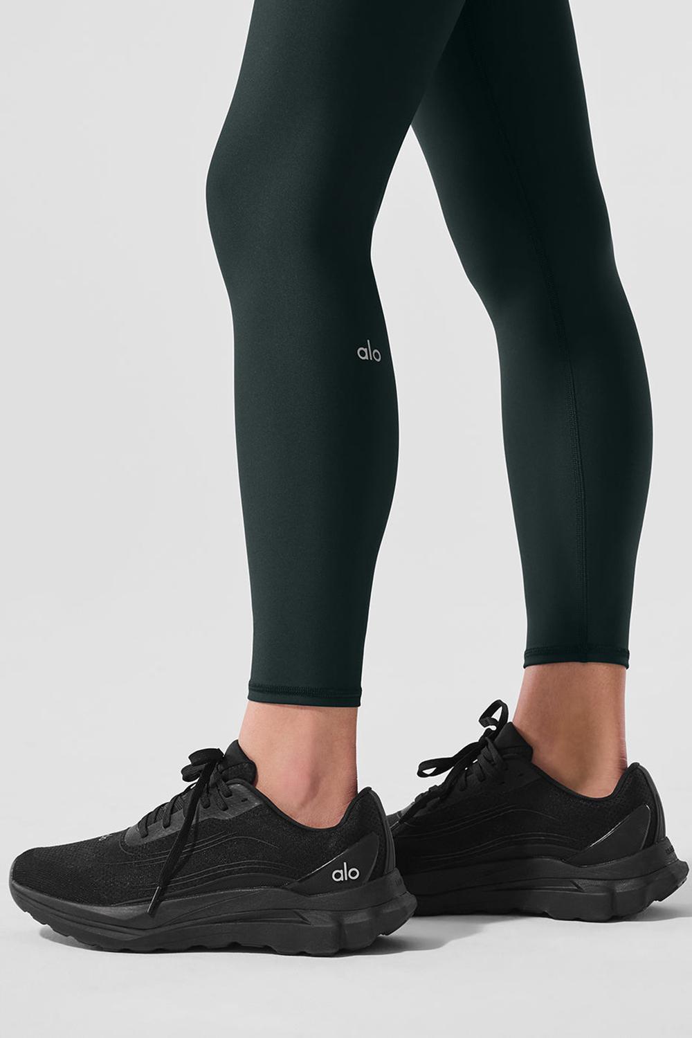 Charcoal Green Women Alo Yoga 7/8 High-Waist Airlift Legging | Australia  23748-VDOH