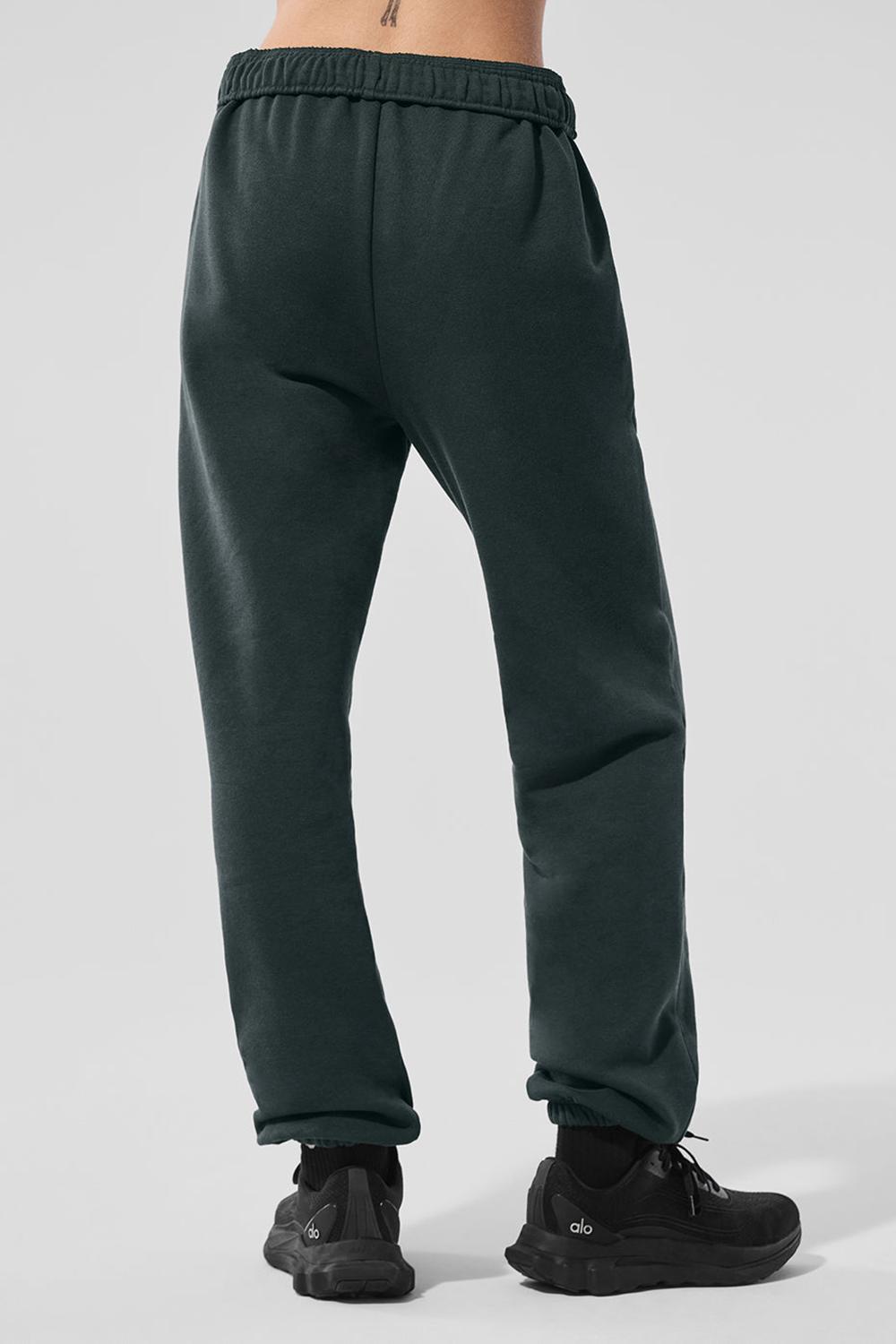 Charcoal Green Women Alo Yoga Accolade Sweatpant | Australia  94356-KEVL