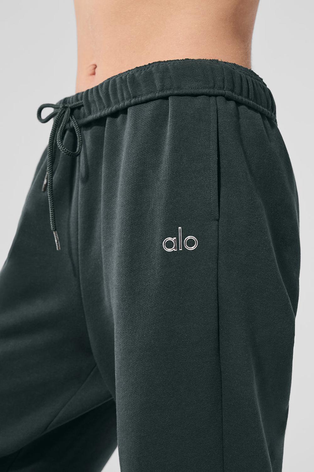 Charcoal Green Women Alo Yoga Accolade Sweatpant | Australia  94356-KEVL
