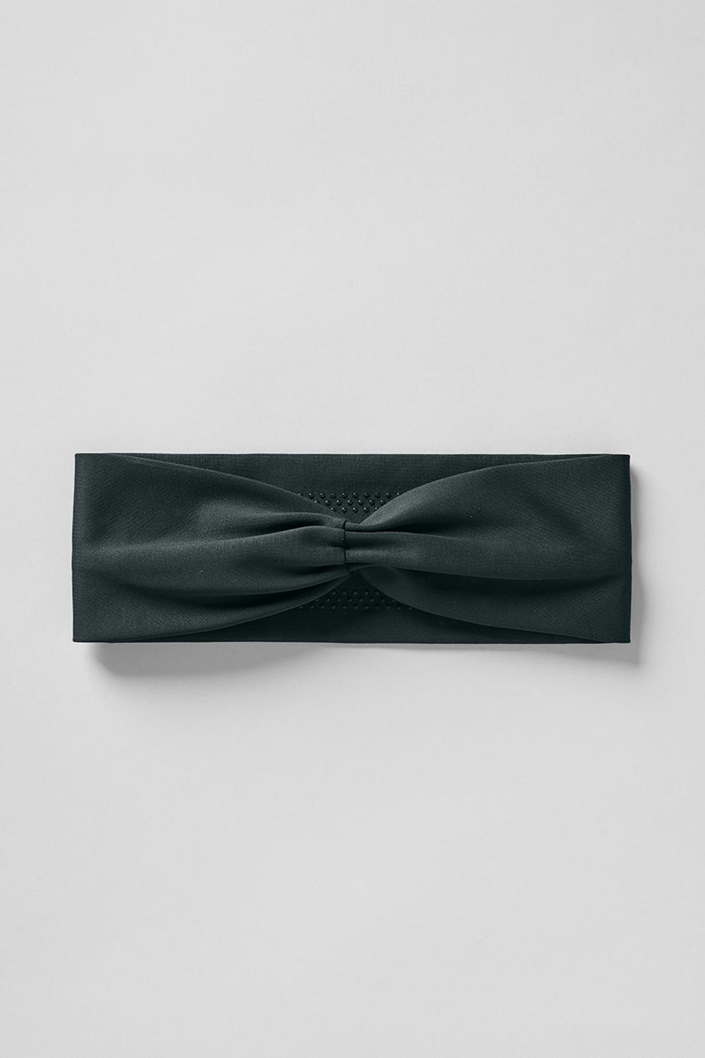 Charcoal Green Women Alo Yoga Airlift Headband | Australia  29653-TZOR
