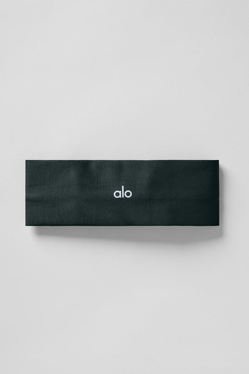 Charcoal Green Women Alo Yoga Airlift Headband | Australia  29653-TZOR