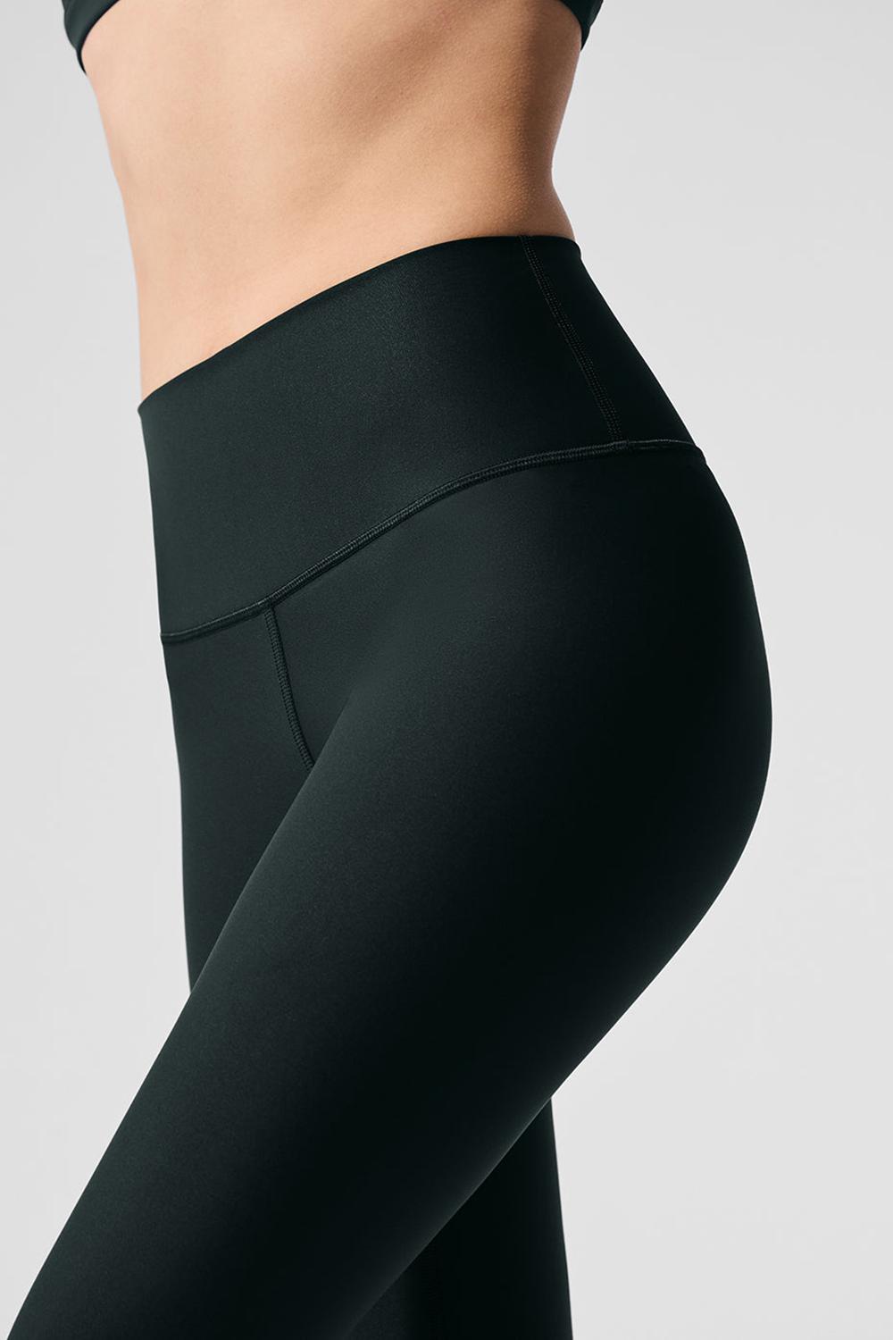 Charcoal Green Women Alo Yoga High-Waist Airlift Legging | Australia  57690-QLSG