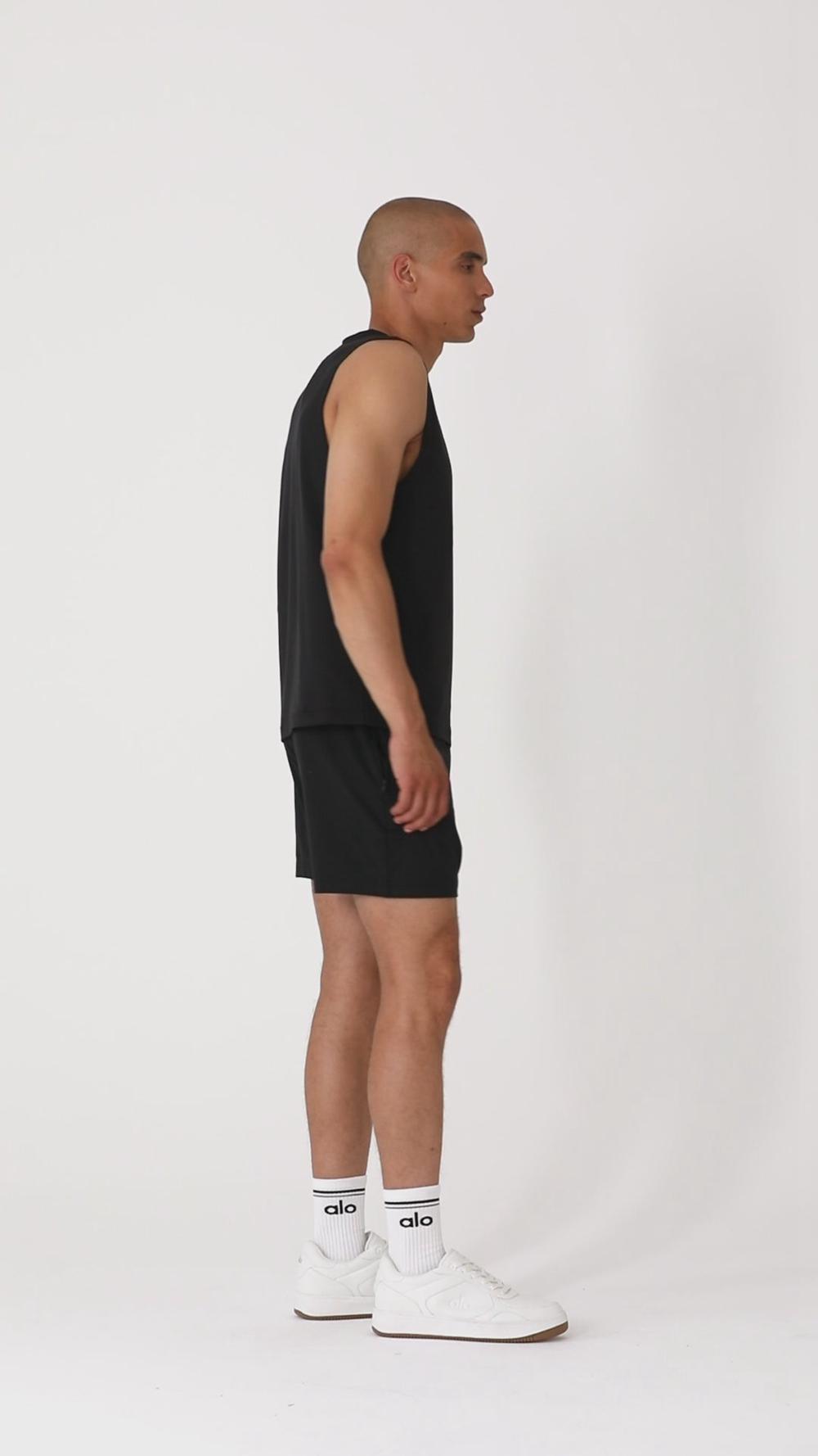 Chestnut Men Alo Yoga Conquer Muscle Tank | Australia  89632-IGPQ