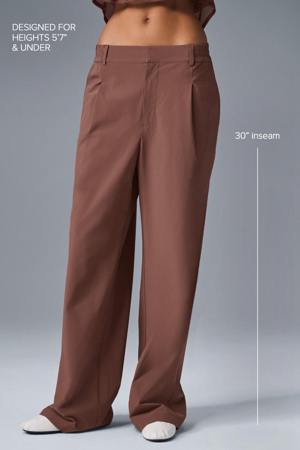 Chestnut Women Alo Yoga High-Waist Pursuit (Regular) Pant | Australia  95821-AQRE