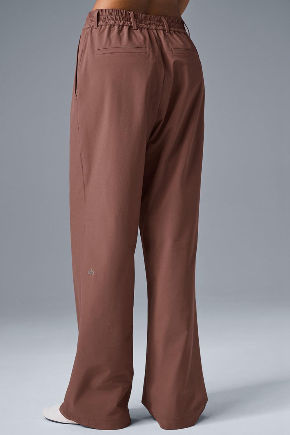 Chestnut Women Alo Yoga High-Waist Pursuit (Regular) Pant | Australia  95821-AQRE