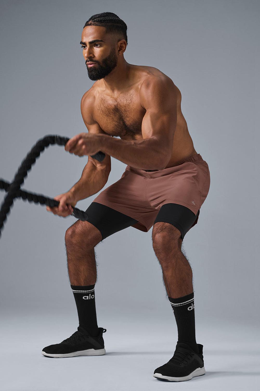Chestnut / Black Men Alo Yoga 5