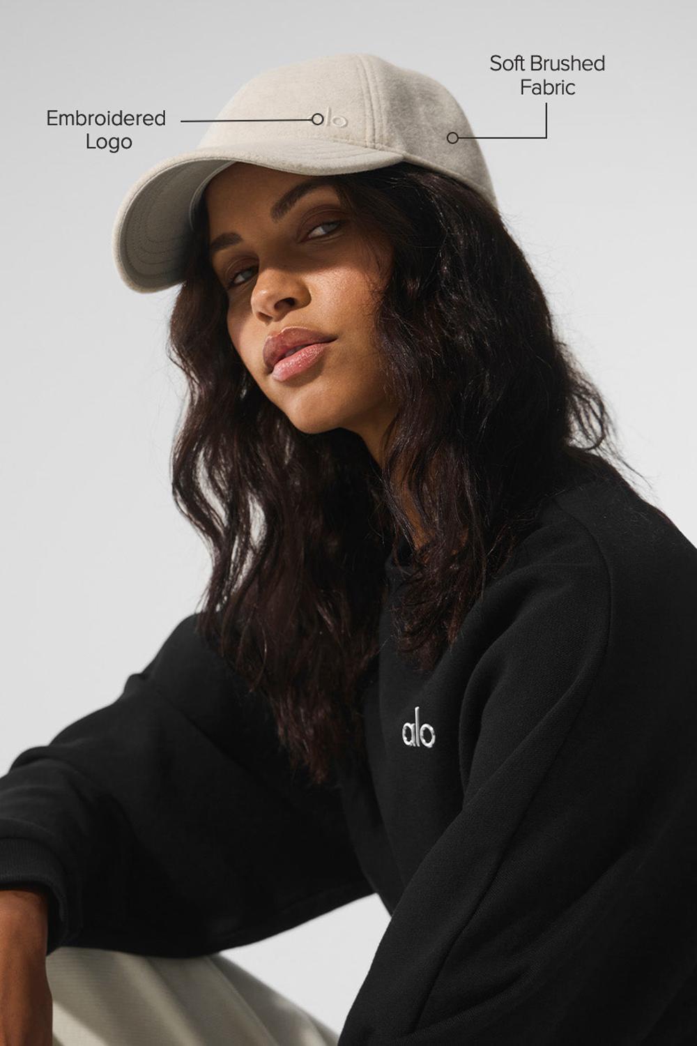 Cream Heather Women Alo Yoga Prestige Off-Duty Cap | Australia  76102-DHQO