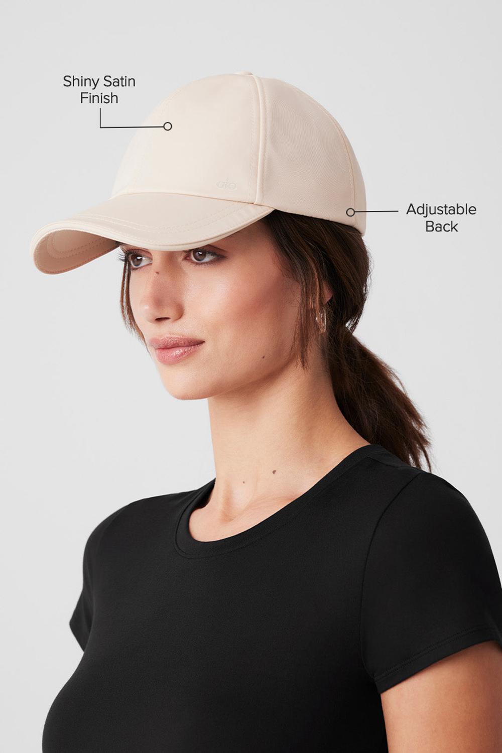 Creme Men Alo Yoga Satin Off-Duty Cap | Australia  47213-OJHL
