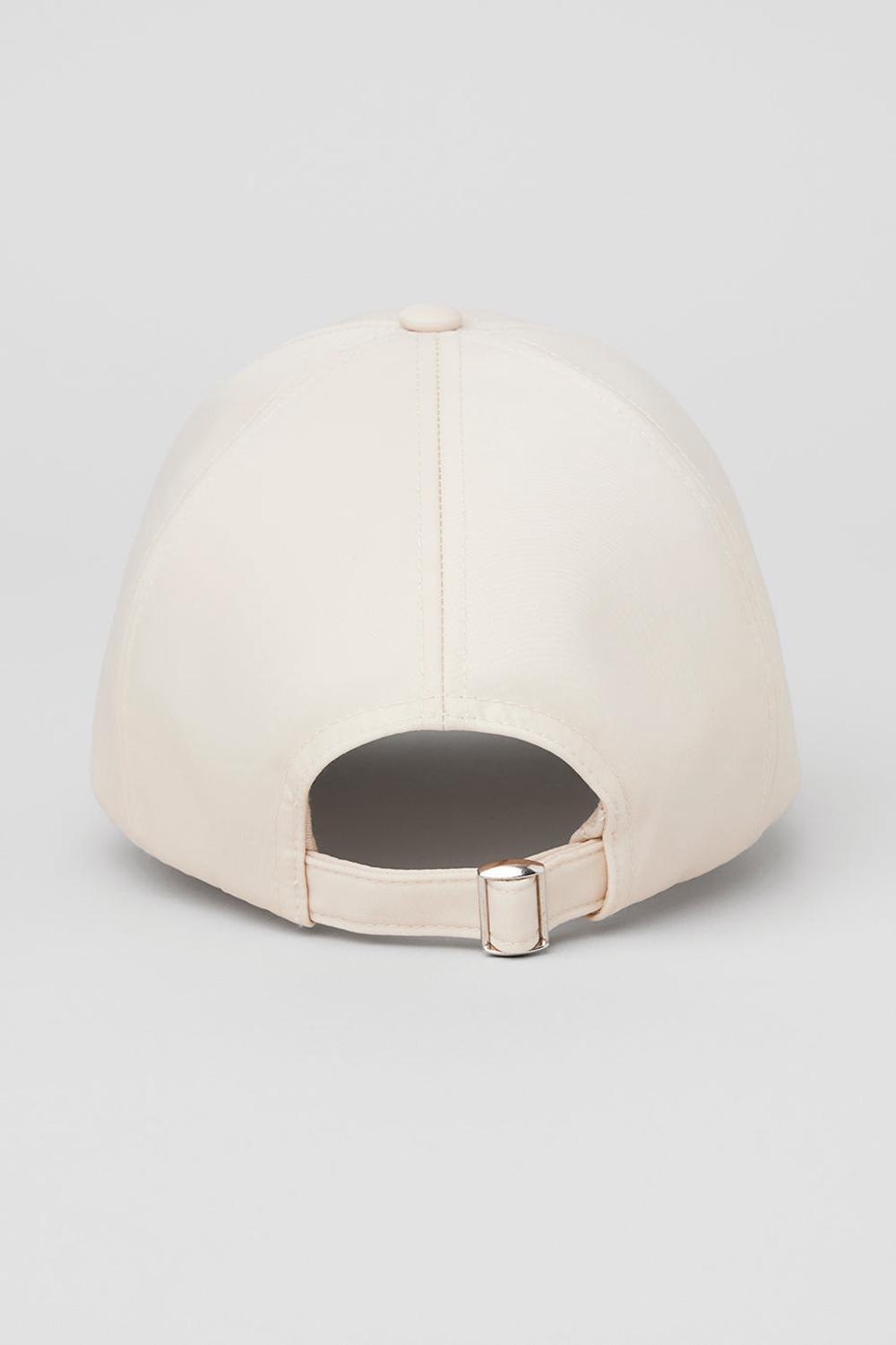 Creme Men Alo Yoga Satin Off-Duty Cap | Australia  47213-OJHL