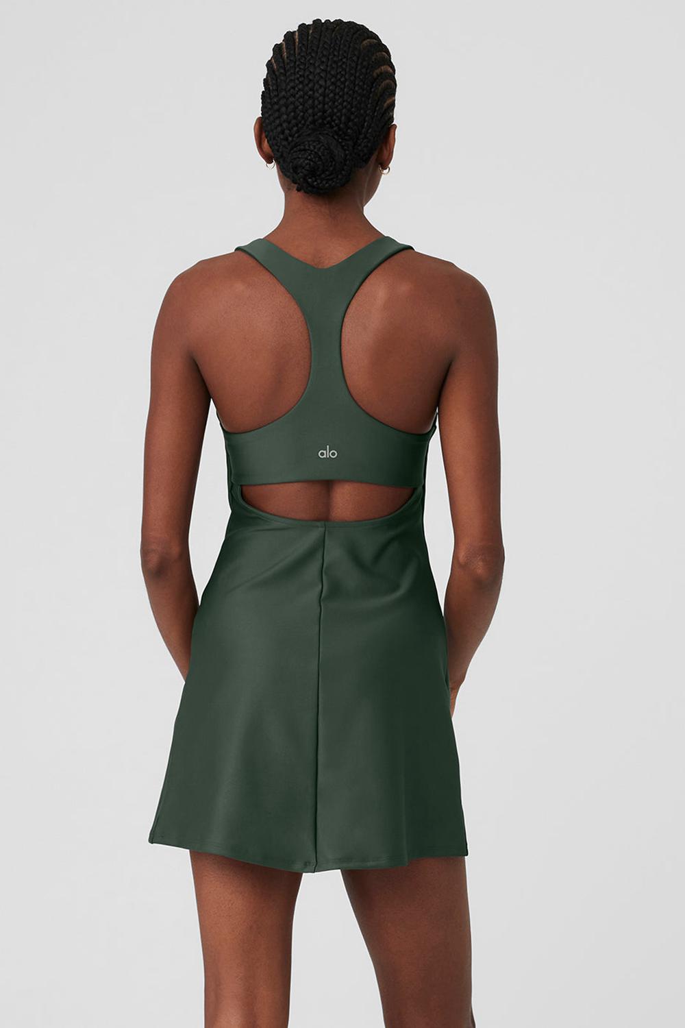 Dark Cactus Women Alo Yoga Airlift Fly Dress | Australia  07945-UIEX