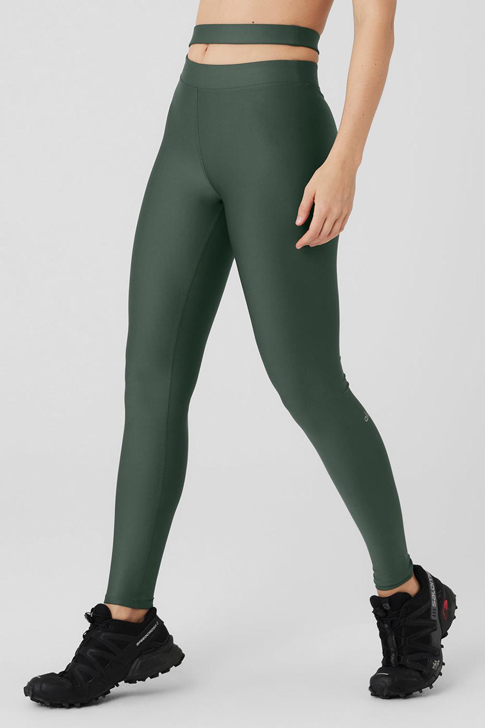 Dark Cactus Women Alo Yoga Airlift High-Waist All Access Legging | Australia  81042-FAON