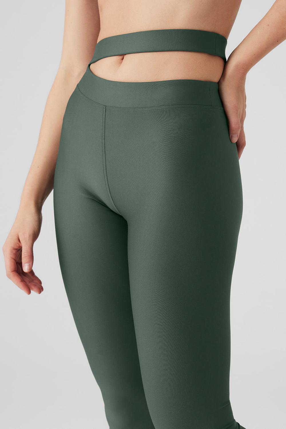 Dark Cactus Women Alo Yoga Airlift High-Waist All Access Legging | Australia  81042-FAON