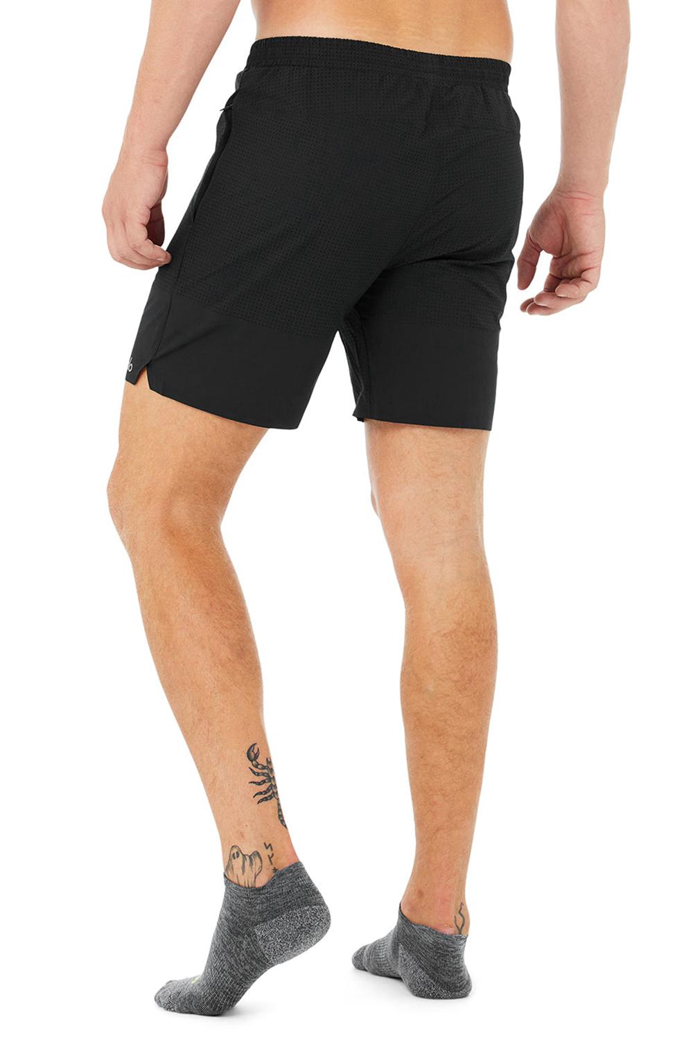 Dark Grey Heather / Highlighter Men Alo Yoga Performance Tab Sock | Australia  09371-SIFX