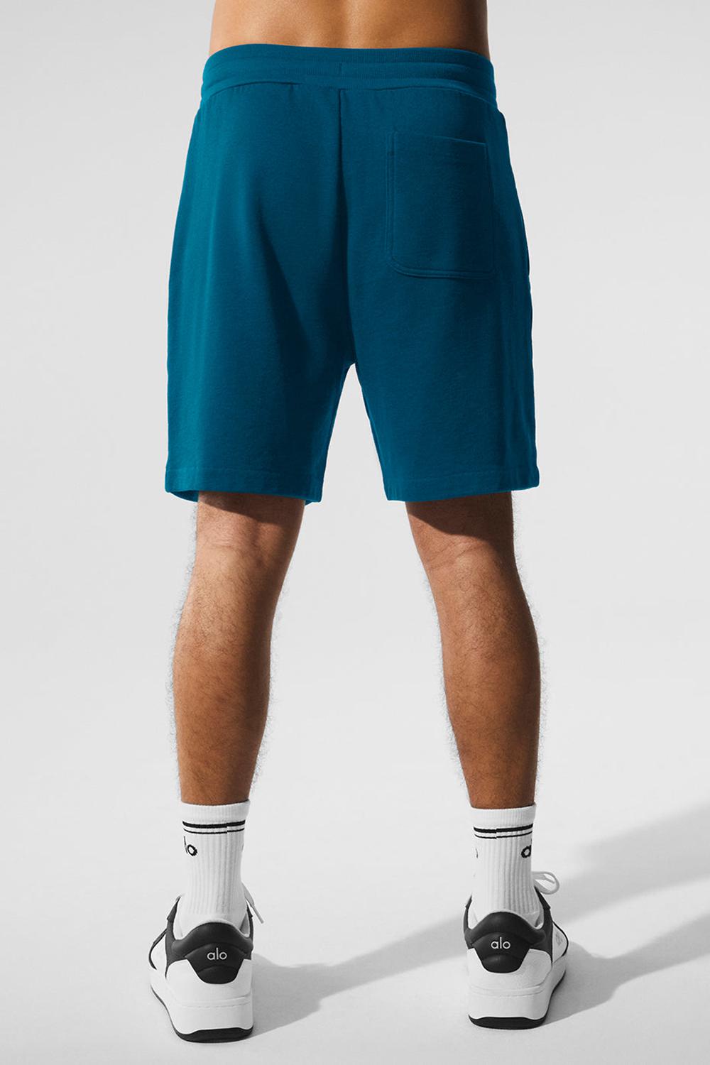Eclipse Blue Men Alo Yoga Chill Short | Australia  01659-EWJY