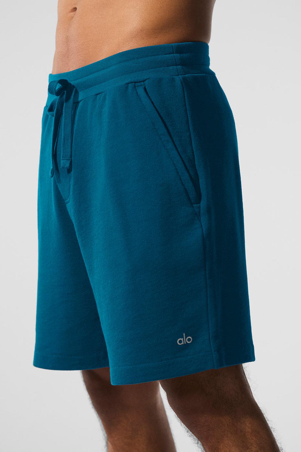Eclipse Blue Men Alo Yoga Chill Short | Australia  01659-EWJY