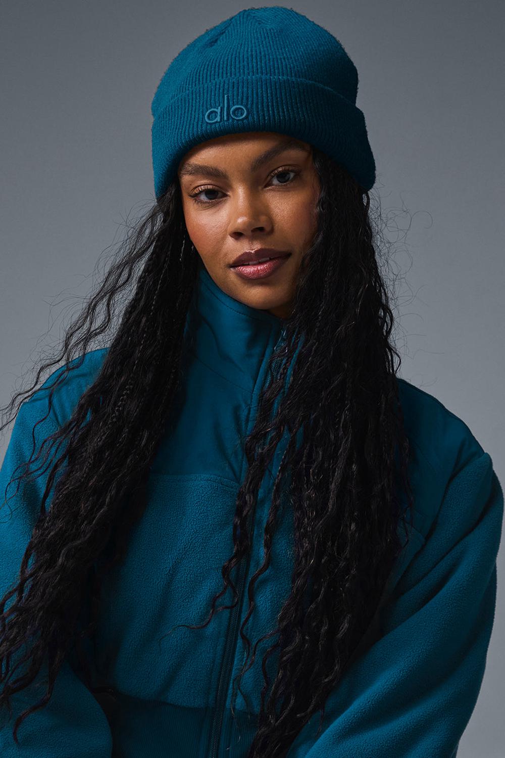 Eclipse Blue Men Alo Yoga Notable Beanie | Australia  60154-PIRL