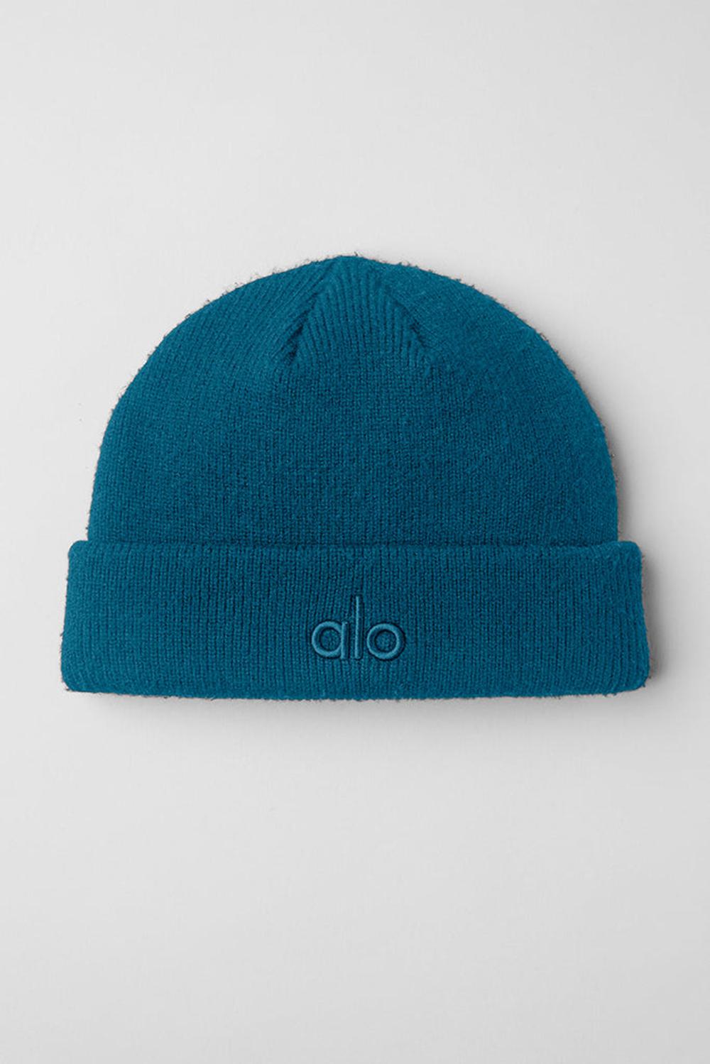 Eclipse Blue Men Alo Yoga Notable Beanie | Australia  60154-PIRL