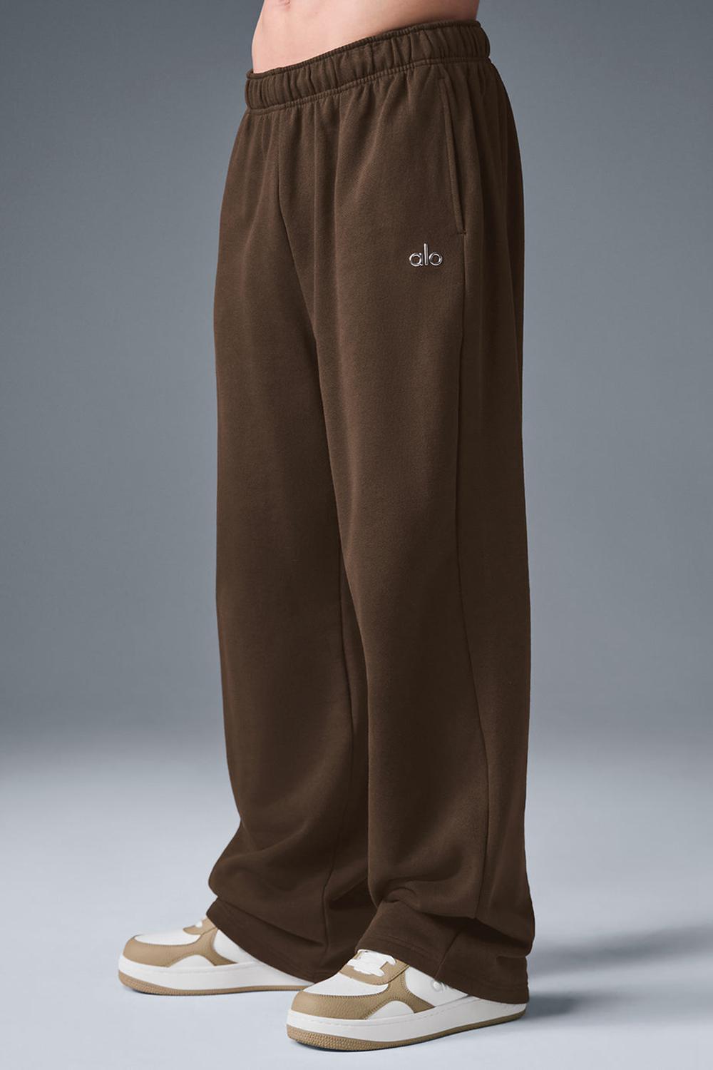 Espresso Men Alo Yoga Accolade Straight Leg Sweatpant | Australia  05287-MPWL