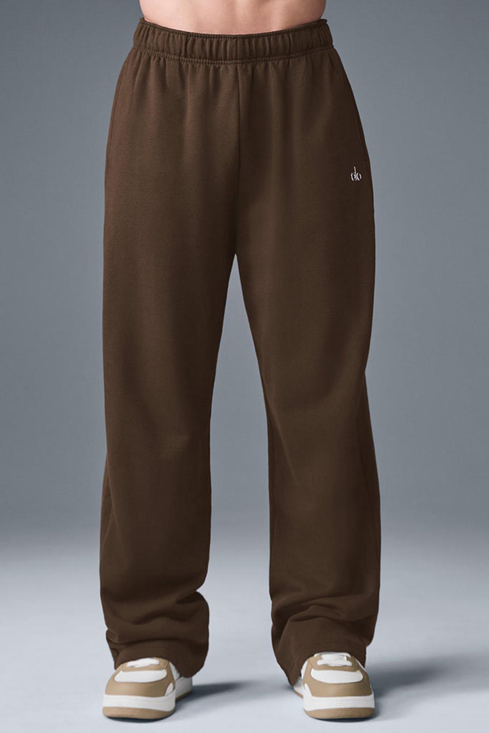 Espresso Men Alo Yoga Accolade Straight Leg Sweatpant | Australia  05287-MPWL
